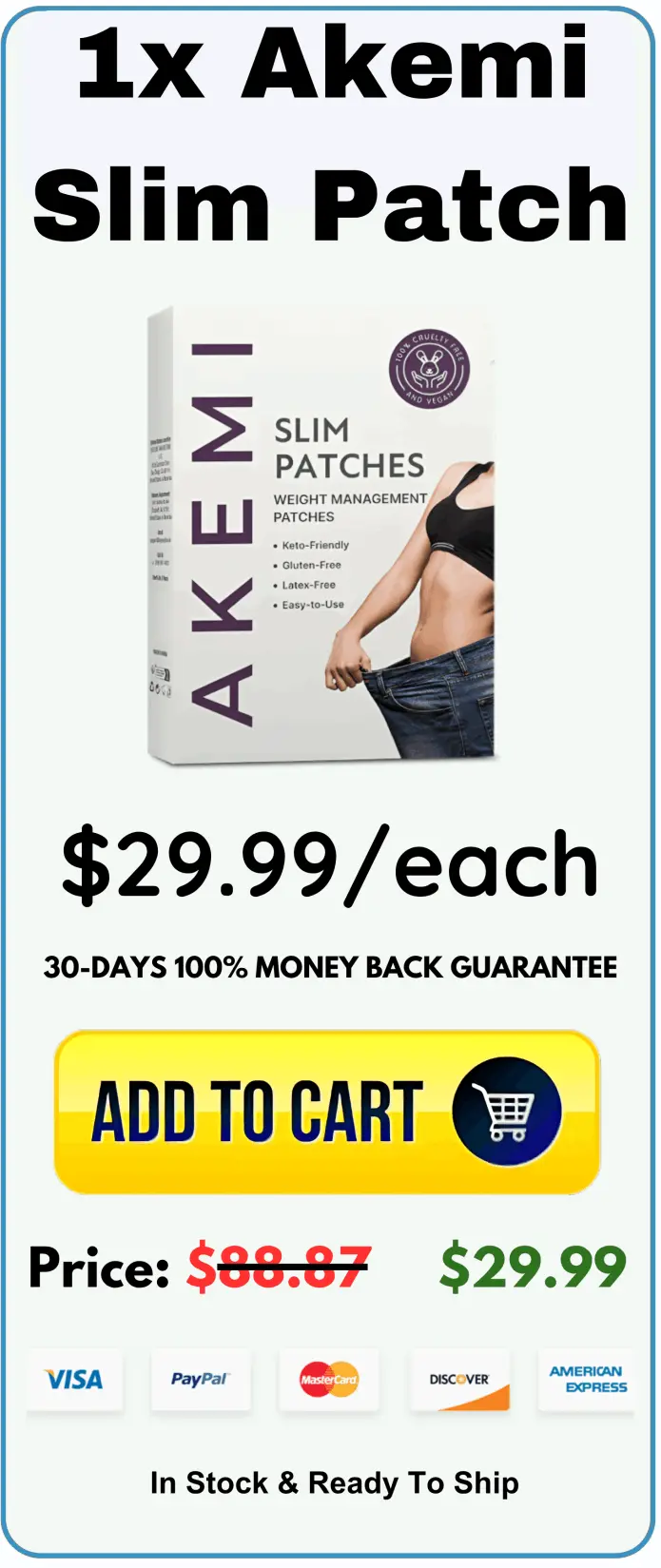 Akemi Slim Patch price 